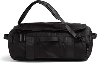 The North Face Base Camp Voyager Duffel—32L, TNF Black/TNF White-NPF, OS