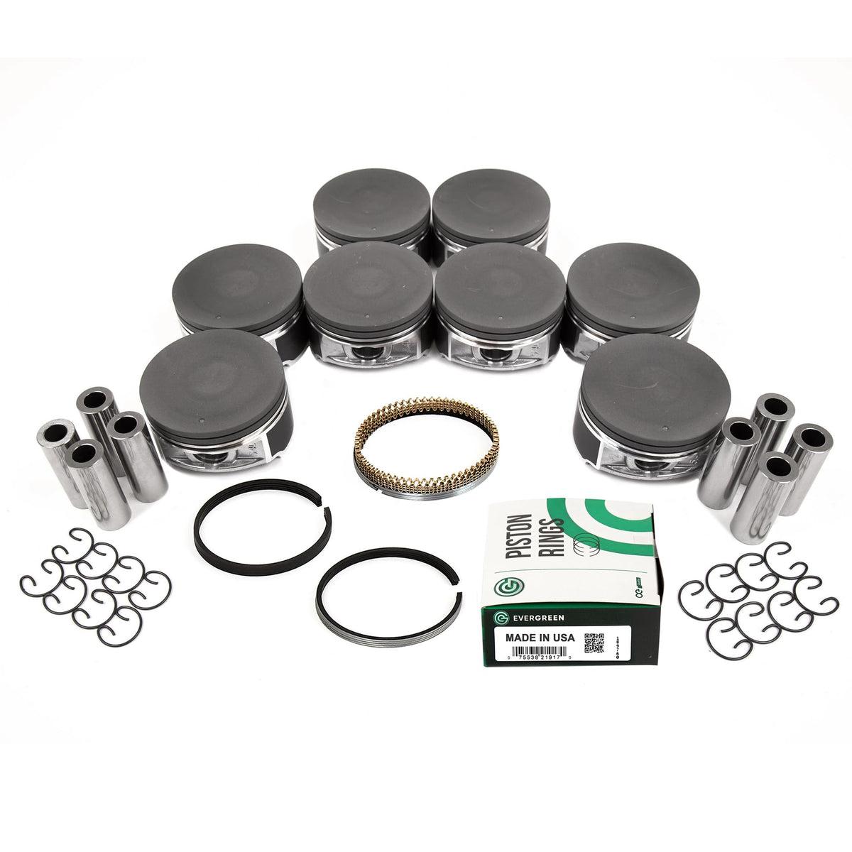 Mizumo Auto Main Bearings 0.50mm | Rod Bearings 0.50mm / Piston Set Standard Size / 1 Engine Kit Gasket Sets