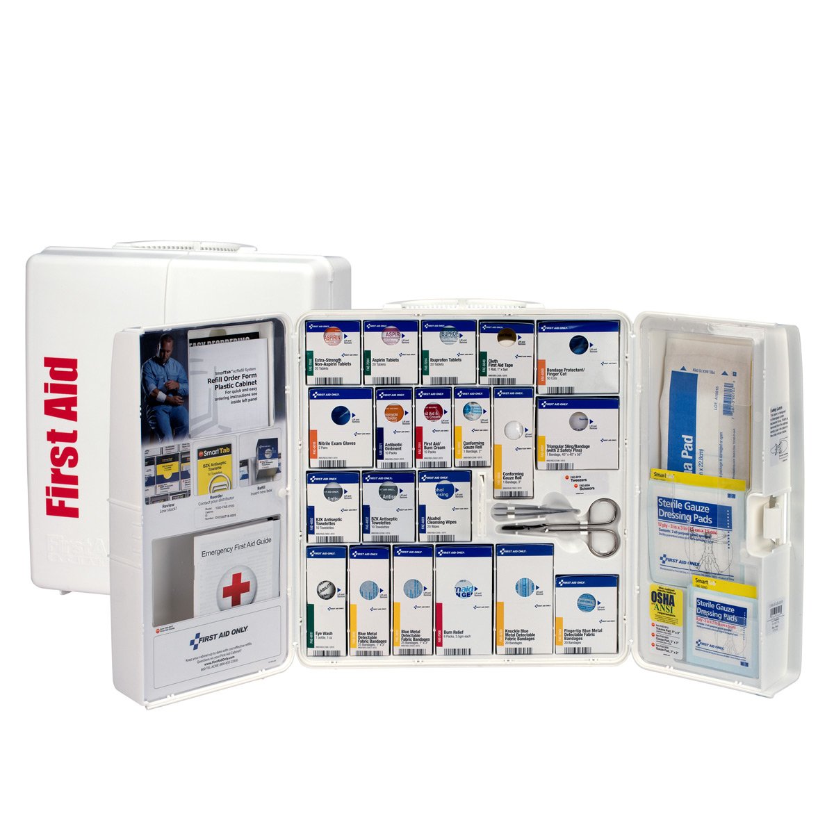 First Aid Cabinet by First Aid Only – White, Model 1300-FAE-0103