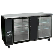 69 1/8" Bar Refrigerator by MOTAK – 71.46x30.51x41.73, In Description, Check Images, Model MBB-2D-70-G-X