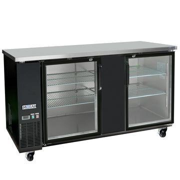 69 1/8" Bar Refrigerator by MOTAK – 71.46x30.51x41.73, In Description, Check Images, Model MBB-2D-70-G-X