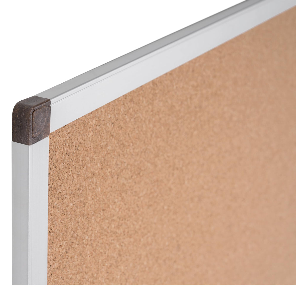 Biofusion Cork Bulletin Board by MasterVision – 24" x 36", Aluminum, Model PCA03409226