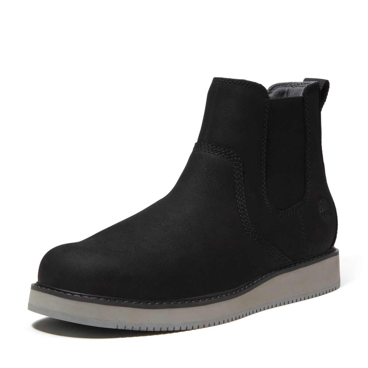 Men's Redwood Edge Chelsea Boot by Timberland – 9, Leather, Black Nubuck