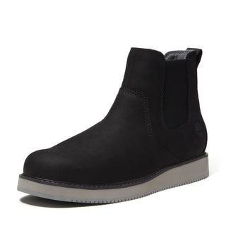 Men's Redwood Edge Chelsea Boot by Timberland – 9, Leather, Black Nubuck