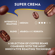 Super Crema Whole Bean Coffee by Lavazza – 35.2 Ounce (Pack of 3), Pack of 3
