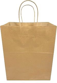 Harvest Pack Kraft Paper Bag, Bistro Size, 10"x 6.75"x12", 250 COUNT