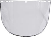 Jackson Safety Face Shield Window for Headgear, 9 in. x 15.5 in. x .040 in, PETG, Bound, Clear, 50 Units/Case, 28962