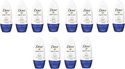 Dove Original Clean Roll On Deodorant, Aluminum Free, All Day Odor Protection, 12-Pack, 1.7 FL Oz Each, 4 Bottles