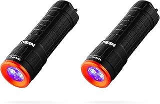 NEBO Torchy UV and Black Light, Dual UVA Technology for Detection, Inspection, and Authentication (Pack of 2)