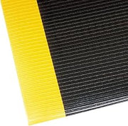 NoTrax 406 Razorbackâ„¢ Ribbed Anti-Fatigue Mat, 2' X 60' Black/Yellow