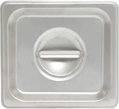 Thunder Group STPA5160C Steam Table Pan Cover 1/6 Size Solid with Handle
