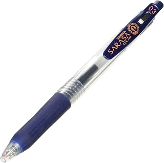 Zebra Technologies ZEBRA Sarasa Clip Pen 0.3 mm, Blue/Black (JJH15-FB)