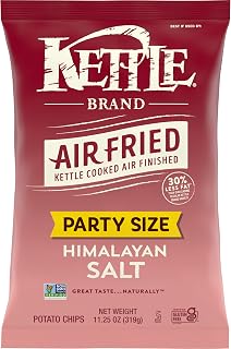 Kettle Brand Air Fried Himalayan Salt Potato Chips, 11.25 Oz
