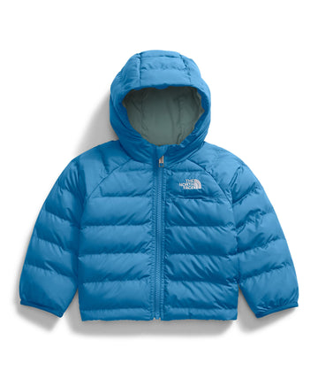 Infant's Reversible Perrito Hooded Jacket Dark Cornflower 6M by The North Face – 6 Months, Recycled Polyester, Dark Cornflower, Model NF0A88W33O41