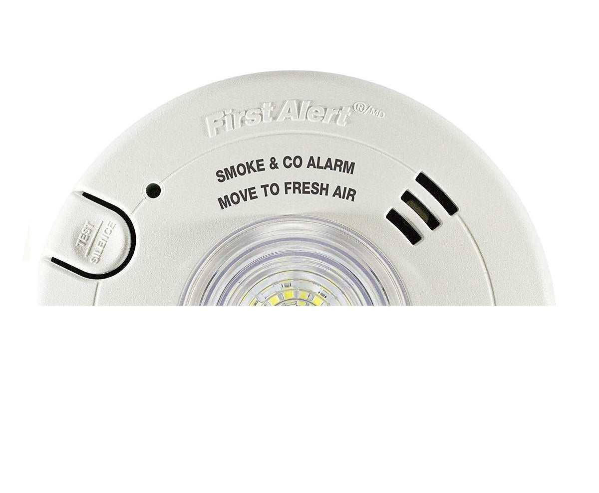 BRK Hardwired Hearing Impaired Combination Alarm with Led Strobe Light by First Alert – One, White, Model 7030BSL