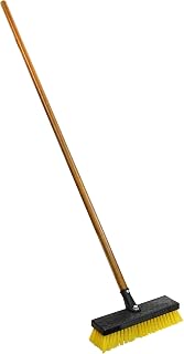 Quickie Deck Scrub with 54-Inch Handle