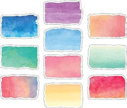 Teacher Created Resources Watercolor Accents, 30 Per Pack, 3 Packs (TCR8972-3)