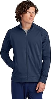 SPORT-TEK Unisex Sport-Wick Stretch Full Zip Cadet Jacket