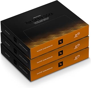 Nespresso Professional Coffee Capsules, Caffè Caramello Coffee Bundle, 150-Count Capsules *not compatible with Vertuo or Original machines