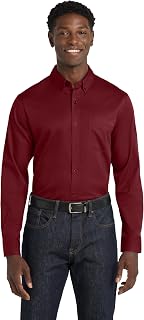 Port Authority Men's SuperPro React Twill Long Sleeve Button-Down Shirt
