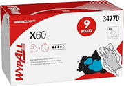 Wypall GeneralClean X60 Multi-Task Cleaning Cloths, 9 x 100 Towels (34770)