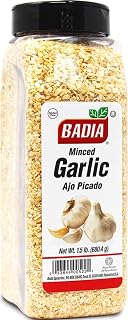 Badia Minced Garlic, 1.5 lb - Garlic for Cooking & Seasoning