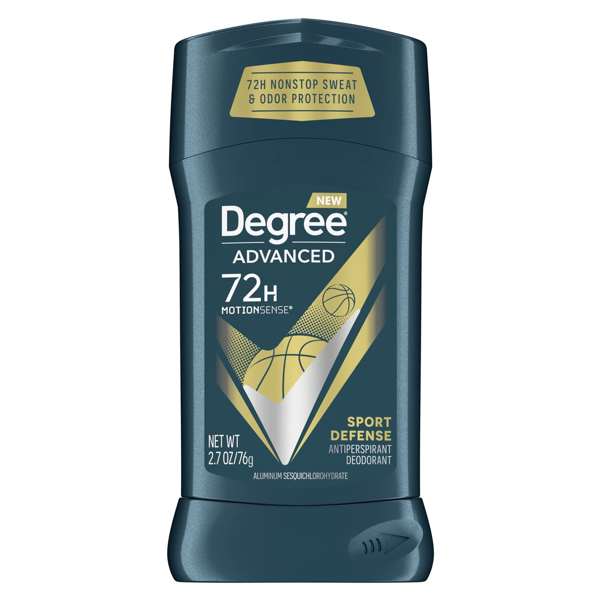 Sport Defense Advanced Protection Antiperspirant Deodorant Stick by Degree – 2.7 Ounce, Pack of 8, Model PPAX1199525