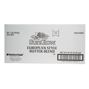 SunGlow European Style Butter Blend Margarine by Ventura Foods – 36/1 Lb, Pack of 36