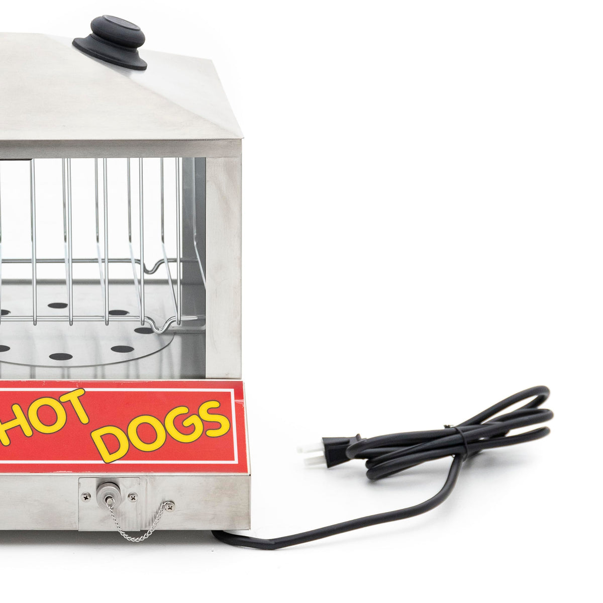 Hot Dog Steamer by Adcraft – 8.0 quarts, Stainless Steel, Silver, Model HDS-1300W/100