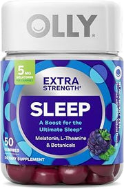 OLLY Extra Strength Sleep, Occasional Sleep Support Supplement - 50 Count