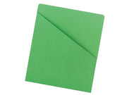 Slash Jacket by SMEAD – Letter, Paper, Green, Model 75432