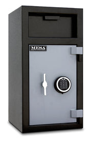 Cash Depository Safe by Mesa Safe Co. – 27.25" H x 14" W x 14" D, 1.3 cubic_feet, Black, Model MFL2714EILK