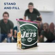 Ziploc New York Jets / 20 Count (Pack of 1) / 1.0 gallons Food Storage Bags