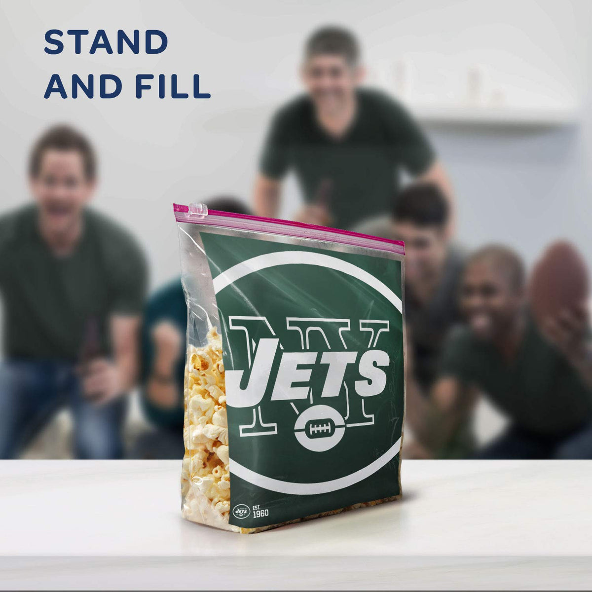 Ziploc New York Jets / 20 Count (Pack of 3) / 1.0 gallons Categories