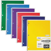 MEAD PRODUCTS LLC SUBJECT NOTEBOOK COLLEGE RULED 1 (Set of 24)