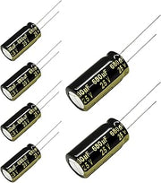 Replacement for 6 pcs Panasonic FM Series Capacitors 25V 680uf Low ESR Impedance 105°C