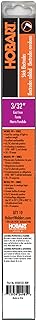 Hobart Nickel 99 Cast Iron Stick Electrodes 3/32 in | Nickel 99 stick electrode for cast iron repair; runs AC or DC electrode-positive