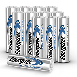 12 Count by Energizer – 12 Count, Model Ultimate Lithium AA Batteries
