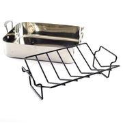 Norpro Roasting Rack, Nonstick Coating, Extra Large 13 x 10 Inch, Black