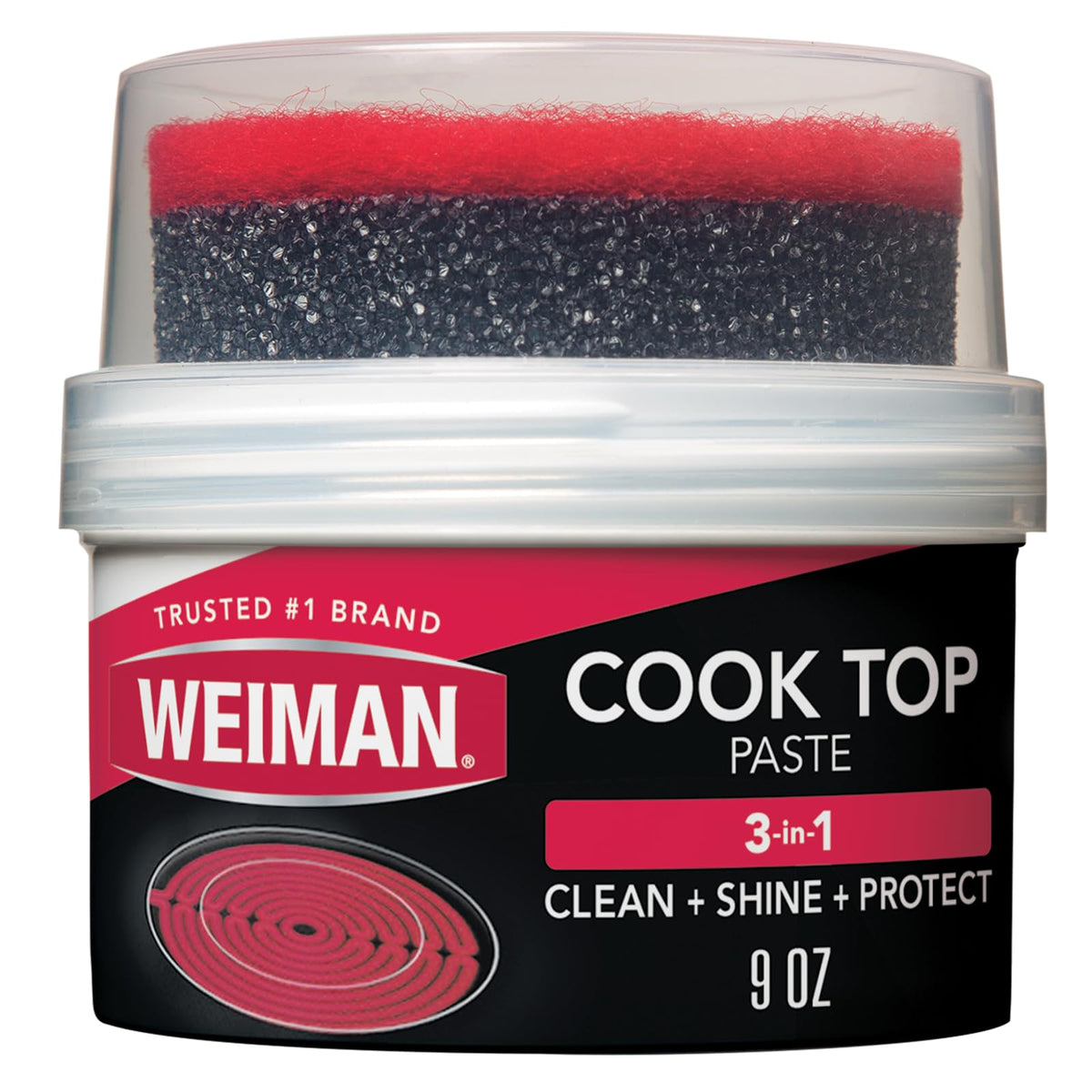 Weiman 1 / 9 Ounce (Pack of 1) / 9 Oz Single Cooktop Cleaners