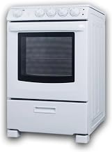 Summit 24” Electric Smooth Top Range, Large 2.9 cu.ft Oven, ADA Complaint, White- REX2421WRT