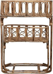 Creative Co-Op Handmade Woven Rattan Planters, Set of 2