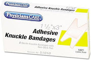 First Aid Only 1-009-001 Fabric Knuckle Bandages, 8/box