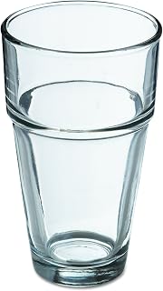 Anchor Hocking Stackable 73017 3-1/2" Diameter x 6" Height, 16 oz Cooler Glass (Case of 36)