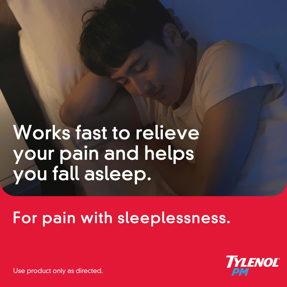 PM Extra Strength Sleep Aid Caplets by Tylenol – 2 Count (Pack of 50), Packets, Pack of 50, Model TYLPM2