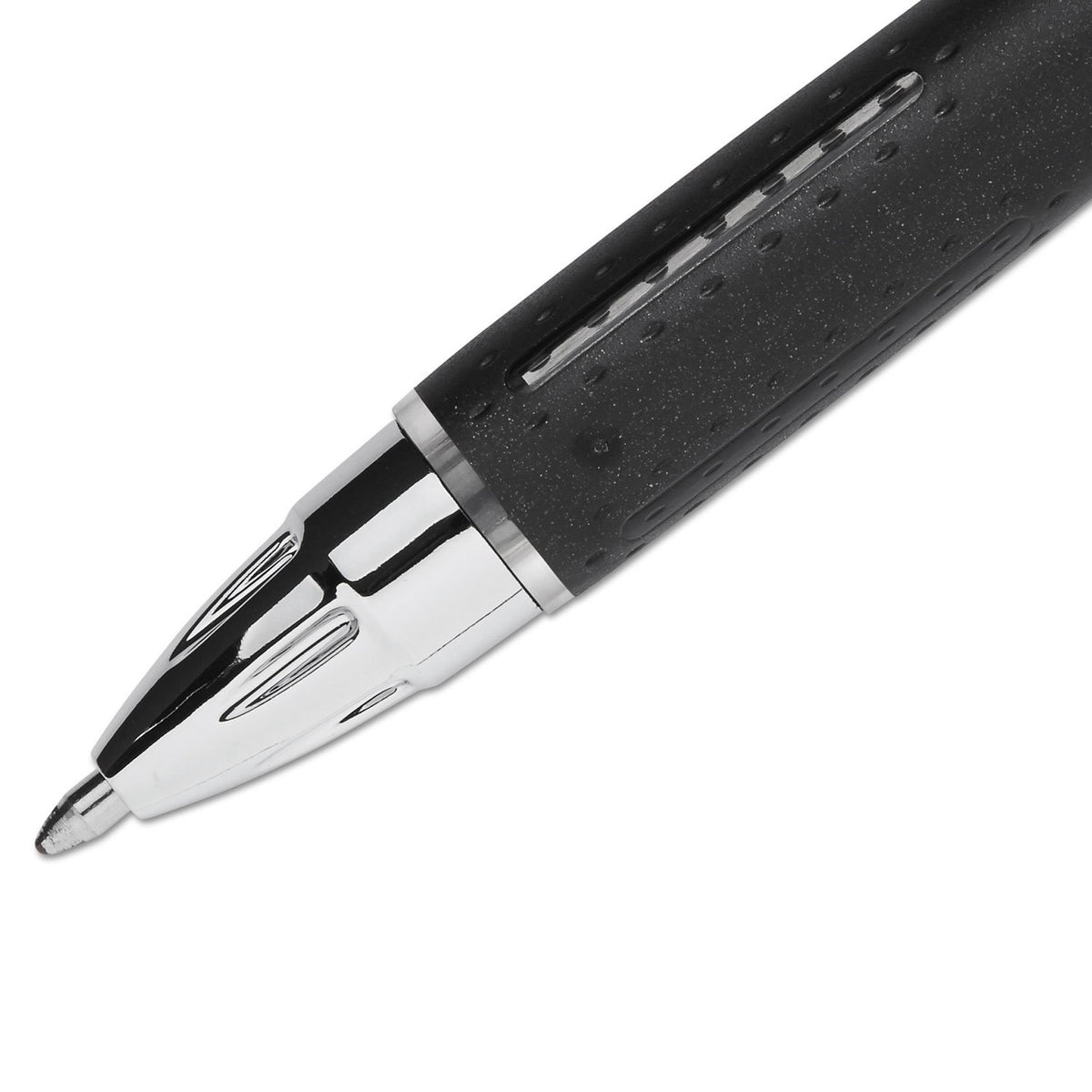 Jetstream RT Pen by Uni-Ball – 1 Count (Pack of 1), Stainless Steel, Black, Model 73832