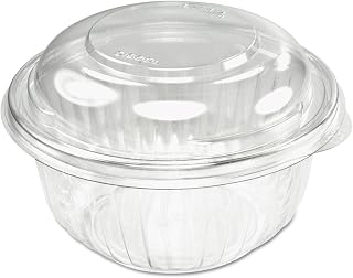 DART PresentaBowls Clear Bowls, 12 oz, Plastic, 504/Carton