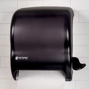 Classic Element Paper Towel Dispenser Wall-Mounted Commercial Roll Dispenser by San Jamar – Standard, Plastic, Black Pearl, Model T950TBK
