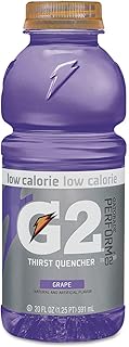 Gatorade G2 Grape, 20.0 Oz. Bottle (24 Count)