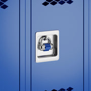 Resettable Combination Padlock by Master Lock – 2 Pack, Metal, Blue, Pack of 2, Model 1523BLUEC2